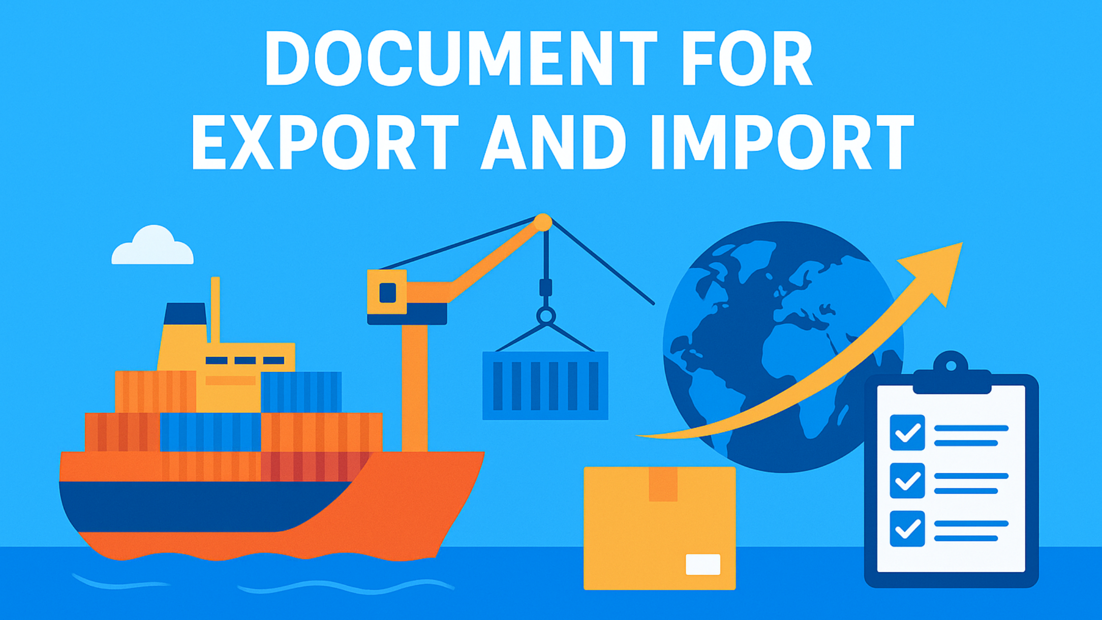 Documentation Checklist for Export and Import 