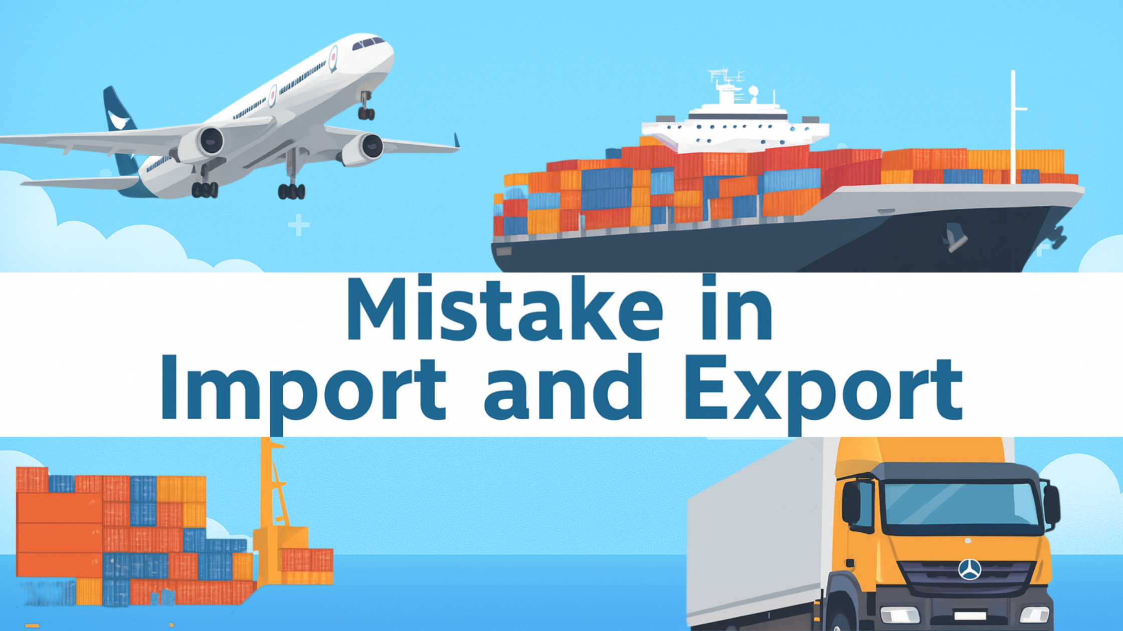 Mistakes to Avoid in Export and Import 