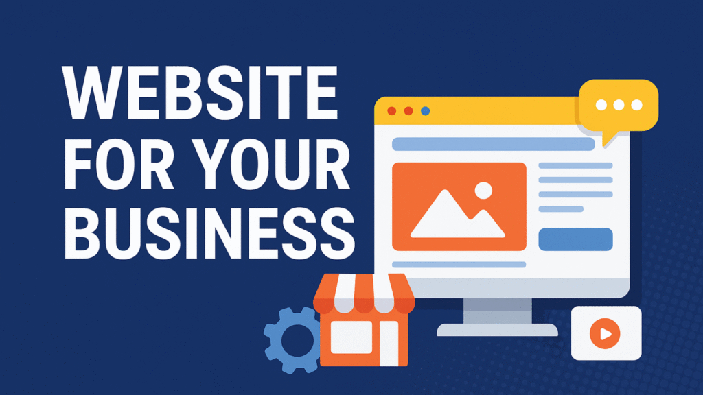 Create a website for your business