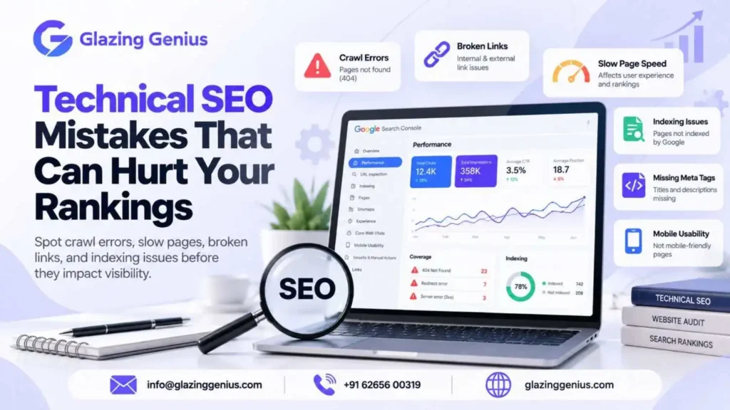 Technical SEO mistakes that can hurt your Google rankings