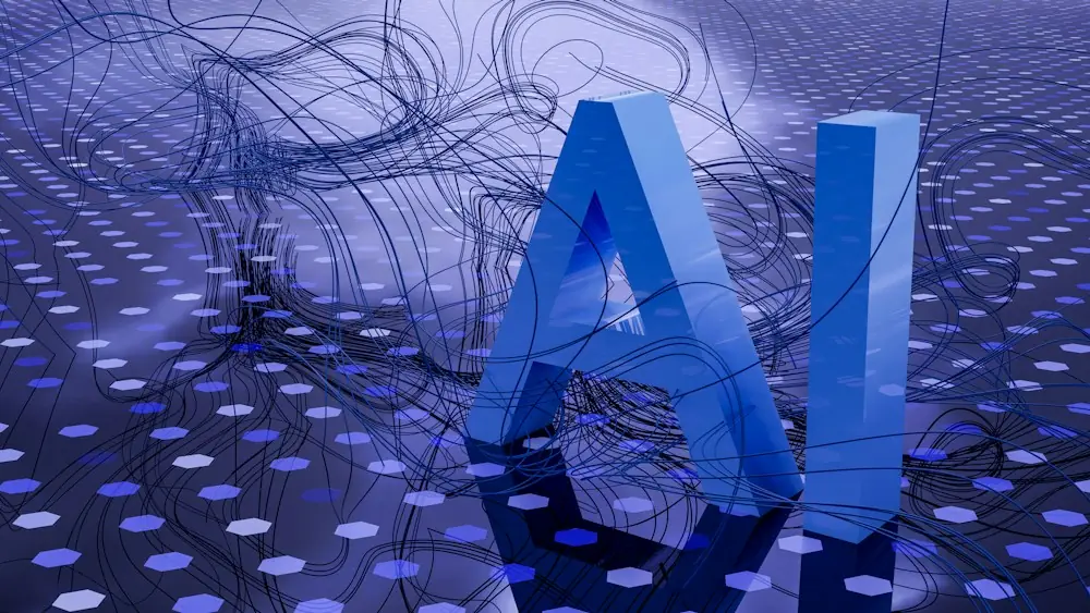 Abstract illustration of artificial intelligence
